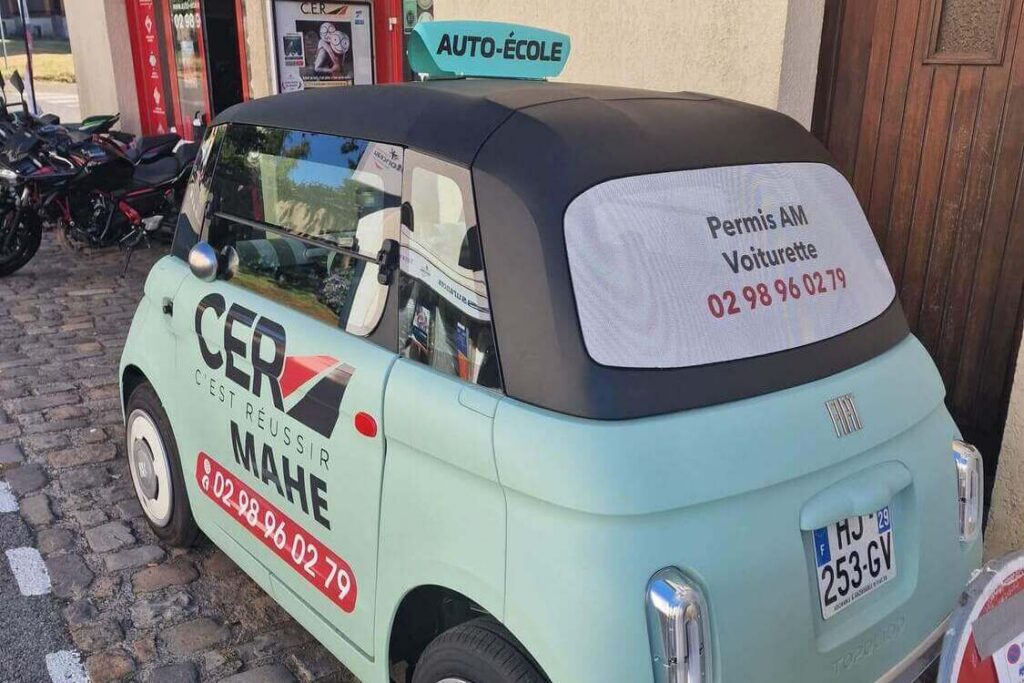 Permis AM voiturette Quimperlé