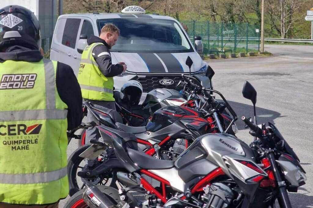 Permis moto Quimperlé